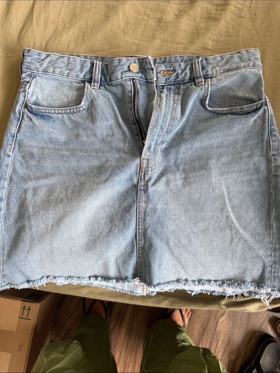 H&M Dresses & Skirts - H&M Light Blue Denim Mini Skirt